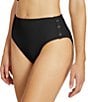ROBIN PICCONE Amy Solid High Waisted Swim Bottoms - Image 3