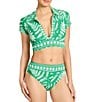 ROBIN PICCONE Hailey Moderate Coverage High Waist Swim Bottom - Image 6