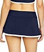 ROBIN PICCONE Tierna Solid Skirted Swim Bottom - Image 2