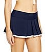 ROBIN PICCONE Tierna Solid Skirted Swim Bottom - Image 3