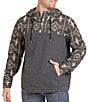 Rock & Roll Denim Aztec Printed Hoodie - Image 1