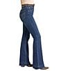 Rock & Roll Denim High Rise Straight Leg Boot Cut Jeans - Image 3