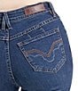 Rock & Roll Denim High Rise Straight Leg Boot Cut Jeans - Image 5