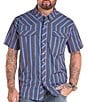 Rock & Roll Denim Koe Wetzel x Rock & Roll TEK Western Stripe Woven Shirt - Image 1