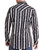 Rock & Roll Denim Printed Snap Front Woven Western Shirt - Image 2
