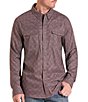Rock & Roll Denim Tek Medallion Printed Pearl Snap Shirt - Image 1