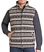 Rock & Roll Denim Western Jacquard Reversible Vest - Image 1