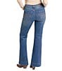 Rock & Roll Stretch Denim High Rise Double Waistband Bootcut Jeans - Image 2