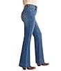 Rock & Roll Stretch Denim High Rise Double Waistband Bootcut Jeans - Image 3