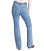 Rock & Roll Stretch Denim High Rise Straight Leg Boot Cut Jeans - Image 2