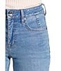 Rock & Roll Stretch Denim High Rise Straight Leg Boot Cut Jeans - Image 6