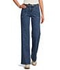 Rock & Roll Stretch Denim Wide Leg Full Length Jeans - Image 1