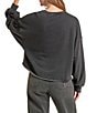 Rock & Roll Washed Studded Sweatshirt - Image 2