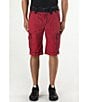 Color:Red - Image 2 - 15#double; Inseam Cargo Shorts
