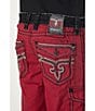 Color:Red - Image 4 - 15#double; Inseam Cargo Shorts