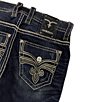 Rock Revival 32 Bootcut Embroidered Jeans - Image 3