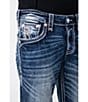 Color:Medium Blue - Image 4 - Finley Straight-Leg Jeans