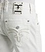 Color:White - Image 3 - Arther Straight-Fit Jeans
