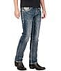 Rock Revival Brayen Straight Fit Fleur-De-Lis Jeans - Image 3