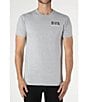 Color:Medium Grey - Image 2 - Circle Rock Short Sleeve Graphic T-Shirt