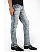 Rock Revival Dustin Alternate 32#double; Straight Leg Jeans, Color:Blue - Image 3