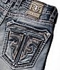 Rock Revival Dustin Alternate 32#double; Straight Leg Jeans, Color:Blue - Image 5