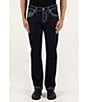 Rock Revival Isaiah Straight Leg Fleur De Lis Pocket Jeans