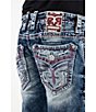 Rock Revival Jonathan Straight-Fit Fleur-De-Lis Pocket 32