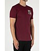 Color:Burgundy - Image 3 - Mirrored #double;RR#double; Logo T-Shirt