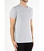 Color:Medium Grey - Image 3 - Short Sleeve Eagle Wings Graphic T-Shirt