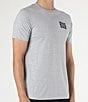 Color:Medium Grey - Image 3 - Short Sleeve Eagle & American Flag Graphic T-Shirt