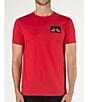 Color:Red - Image 2 - Short Sleeve Logo T-Shirt