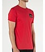 Color:Red - Image 3 - Short Sleeve Logo T-Shirt