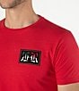 Color:Red - Image 4 - Short Sleeve Logo T-Shirt