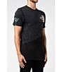 Color:Black - Image 3 - Short-Sleeve Oval World Block T-Shirt