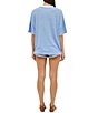 Rolla's Big City Striped Crew Neck Short Sleeve Tee - Image 2