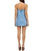 Rolla's Deco Denim Square Neck Sleeveless Mini Shift Dress - Image 2