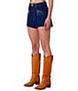 Rolla's Dusters Deco Shimmer High Rise Denim Short - Image 3