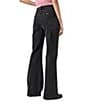 Rolla's East Coast Flare High Rise Jeans, Color:Black Sand - Image 2