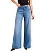 Rolla's Frankie Loose Wide Leg Mid Rise Denim Jeans - Image 1