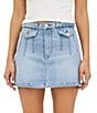 Rolla's High Line Bowery Braid Denim Mini Skirt - Image 4
