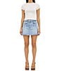 Rolla's High Line Bowery Braid Denim Mini Skirt - Image 5