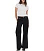 Rolla's Jane Mid Rise Wide A-Line Leg Denim Jeans - Image 4