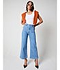 Rolla's Sailor Denim High Rise Wide Leg Jeans, Color:Lily Blue - Image 6