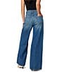 Rolla's Studio Flare Eclipse Vintage Super High Rise Wide Leg Jeans, Color:Dark Vintage Blue - Image 2