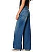 Rolla's Studio Flare Eclipse Vintage Super High Rise Wide Leg Jeans, Color:Dark Vintage Blue - Image 3