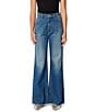 Rolla's Studio Flare Eclipse Vintage Super High Rise Wide Leg Jeans, Color:Dark Vintage Blue - Image 4