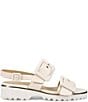 Ron White Callie Leather Buckle Sandals - Image 2