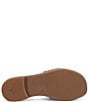 Color:Desert - Image 5 - Vivian Woven Leather Bit Buckle Slide Sandals