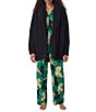 Room Service Solid Long Sleeve Shawl Collar Frosted Plush Jacket - Image 3